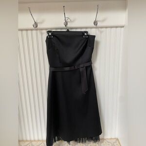 Laundry Black Strapless Dress. Perfect dress!